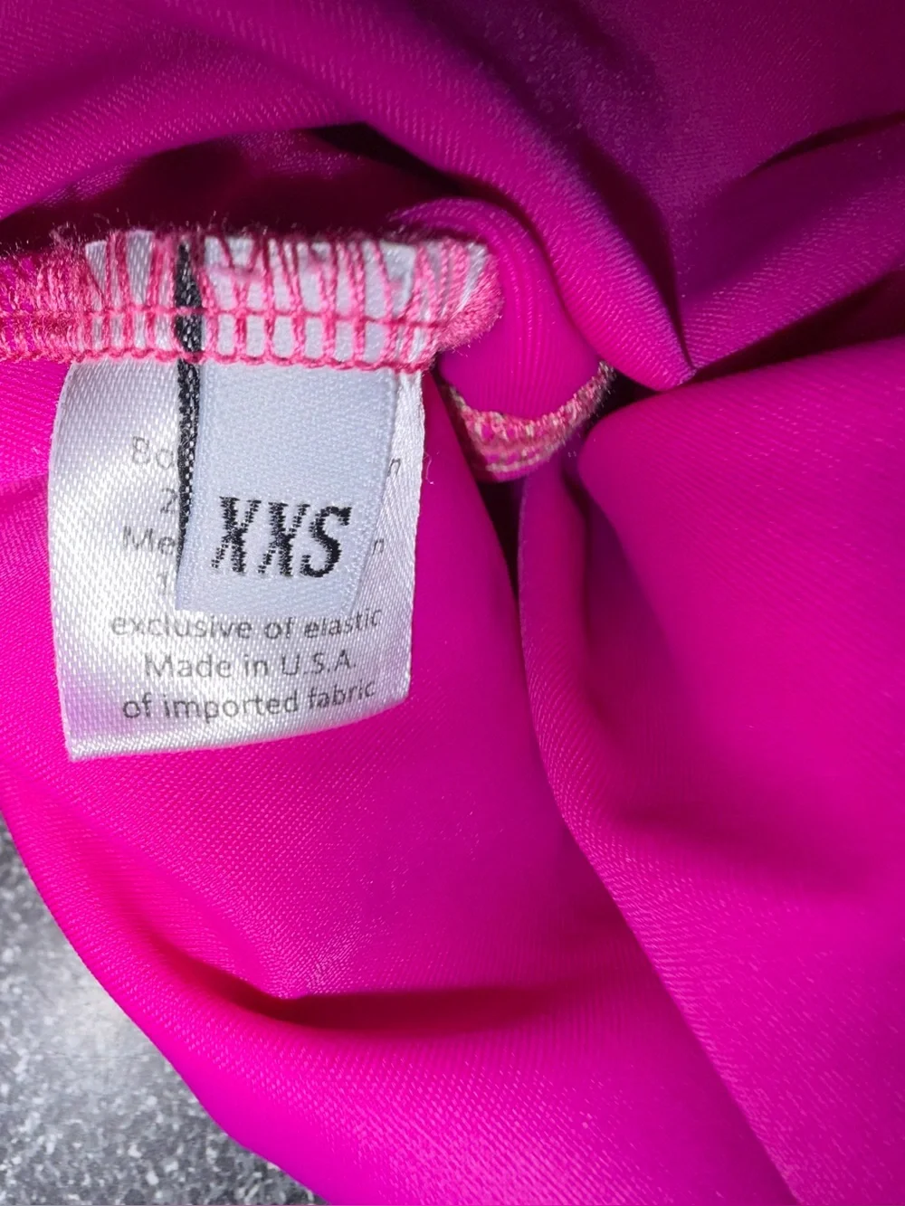 Lucky Leo Dancewear Dance Leotard‎ Fuchsia Pink Size Child XXS